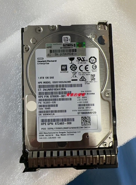 872738 EG001800JWJNR 876939-001 872483-008 ST1800MM0129 1.8T