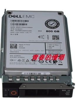 DELL R440 R540 R640 R740 R840 R940 800G SAS SSD 2.5 固态硬盘