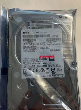 原装 浪潮 6T 6TB SATA 3.5 HUS726060ALE610 0F26917 企业级硬盘