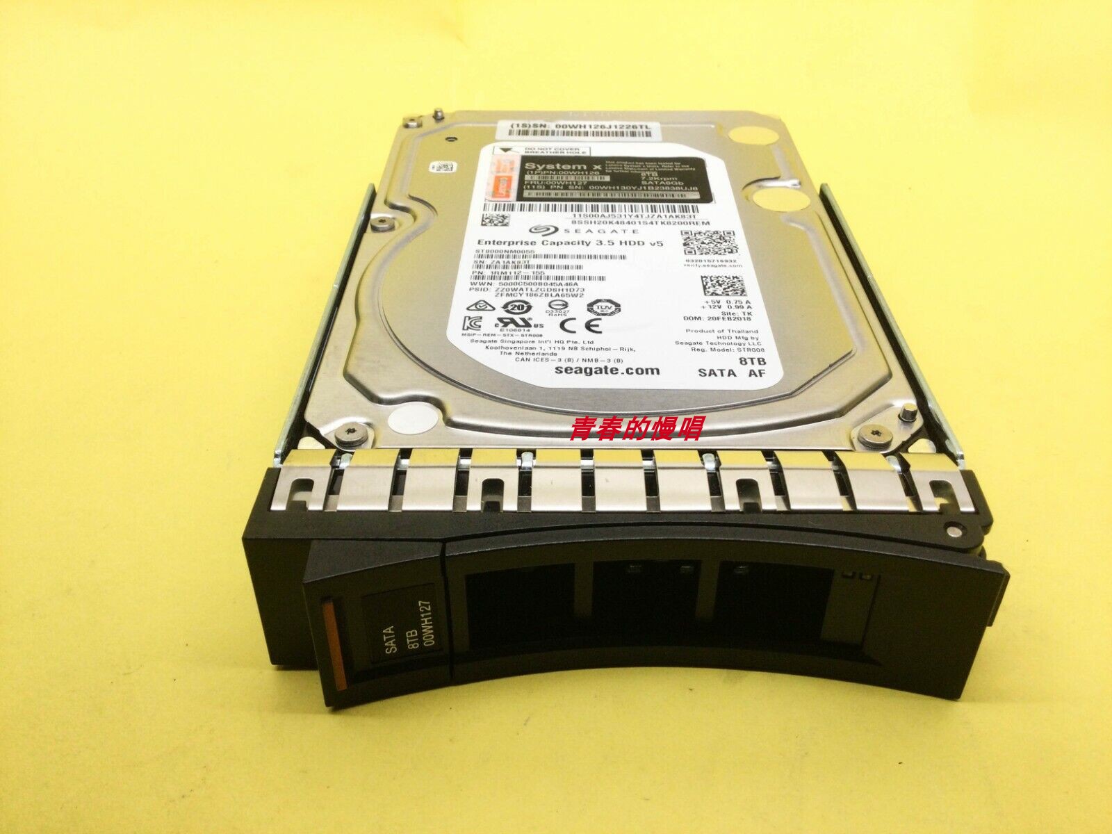 联想 00WH126 00WH127 8T 8TB SATA 3.5寸 X3650 M5 X3850 X6硬盘