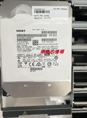 NetApp SP-376A X376A-R6 8T 7.2K SAS 3.5 12Gb DS460C 储存硬盘