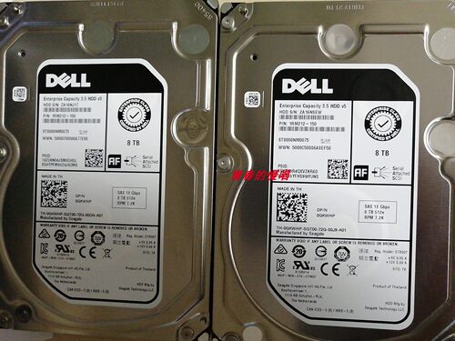 DELL 8T 8TB 7.2K 3.5 SAS 12Gb 0GKWHP GKWHP ST8000NM0075硬盘