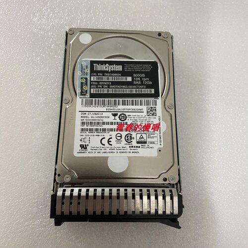 联想7XB7A00024 00YK013 300G 10K 12Gb SAS 2.5 AL14SEB030N硬盘
