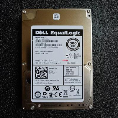 DELL ST9300603SS 0XYXWW XYXWW 9FK066-157 300G 10K SAS EQ硬盘