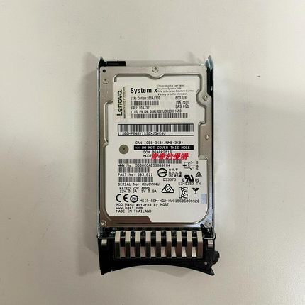IBM 00AJ300 00AJ301 00AJ304 600G15K 2.5 g2hs X3650 M4 硬盘