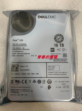 DELL R440 R540 R640 R740 R840 R940 16T 16TB SAS 服务器硬盘