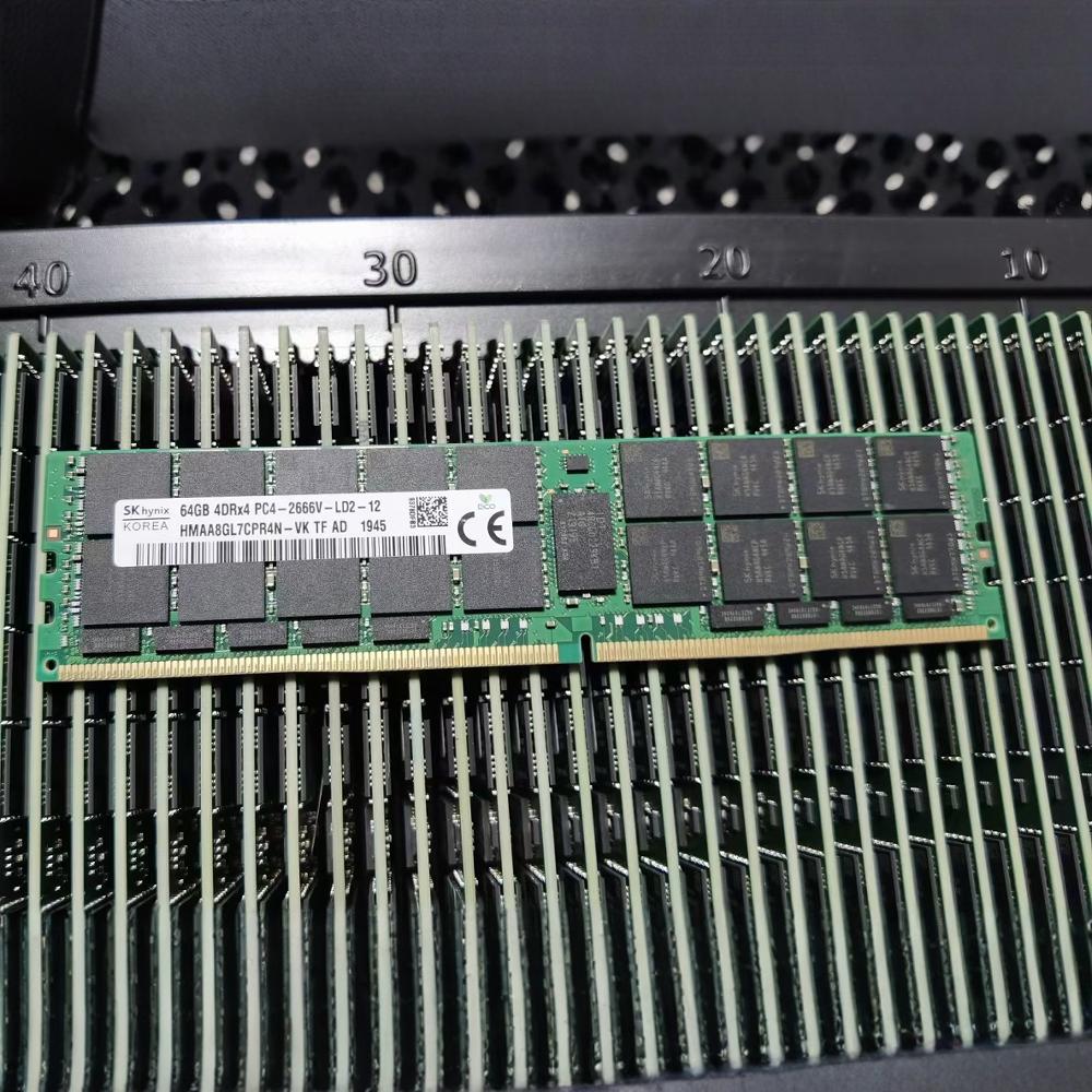 SK海力士DDR4 64G 4DRX4 PC4-2666V-LD2-12 ECC REG 服务器内存条
