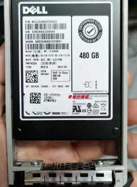 DELL ME4012 ME4024 ME5024  480G SAS SSD 12Gb 2.5存储固态硬盘