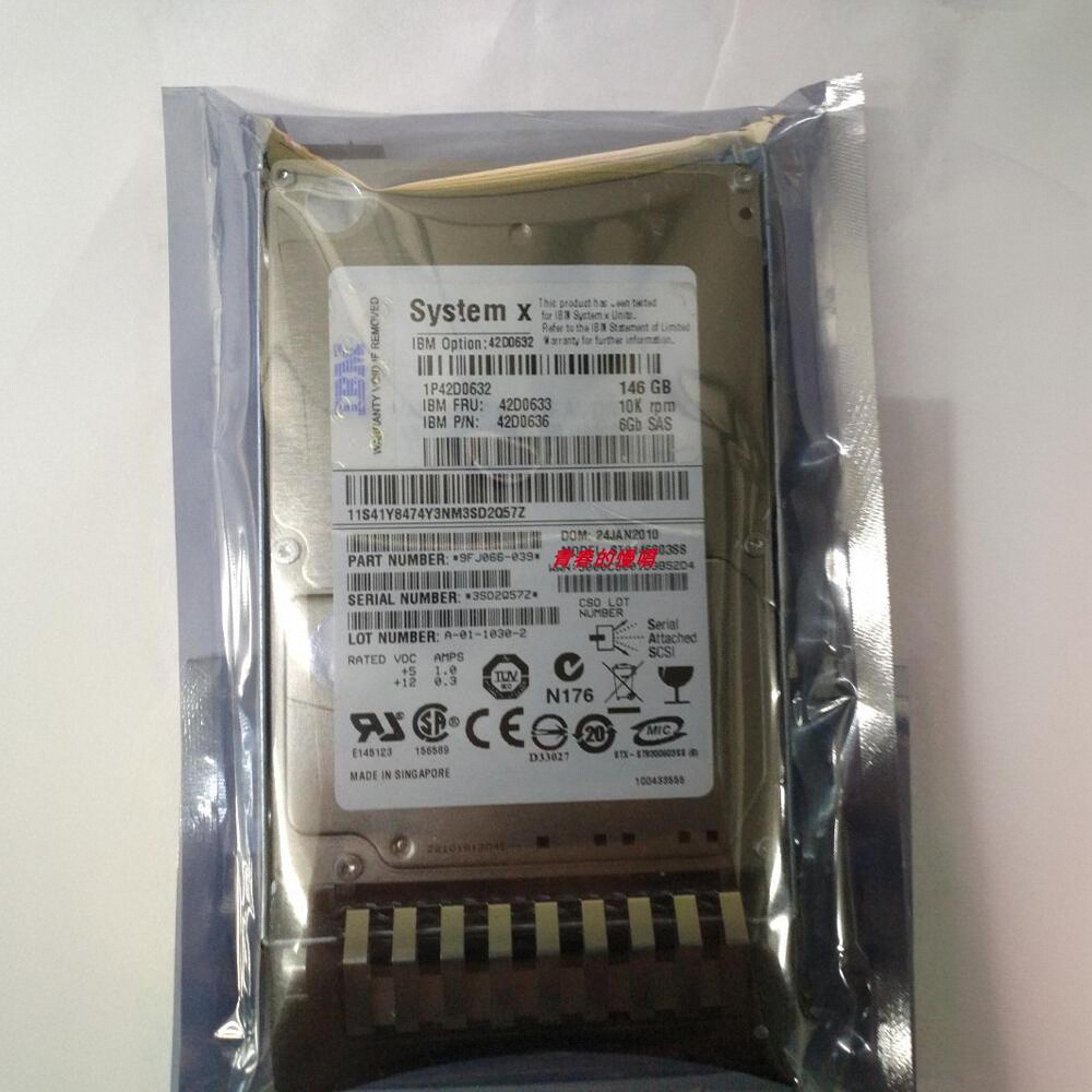 IBM 42D0633 42D0636 42D0632 ST9146803SS 9FJ066-039 146G硬盘