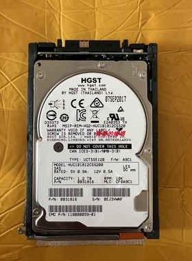 EMC 005050727 005051538 005052164 1.2T 10K SAS 2.5 VMAX 硬盘