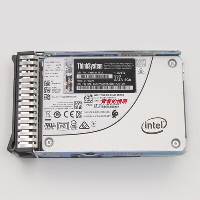 联想4XB7A13622 01PE327 01PE361 1.92T SATA SSD 2.5寸 固态硬盘