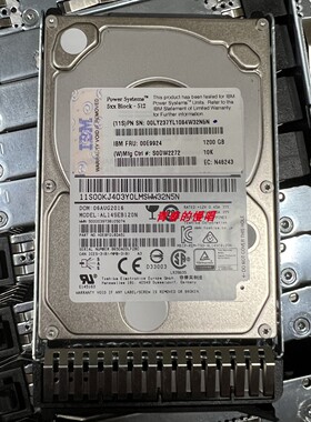 IBM ESD9 1.2TB 10K RPM SAS SFF-3 AIX Linux 59D8 00E9924 硬盘