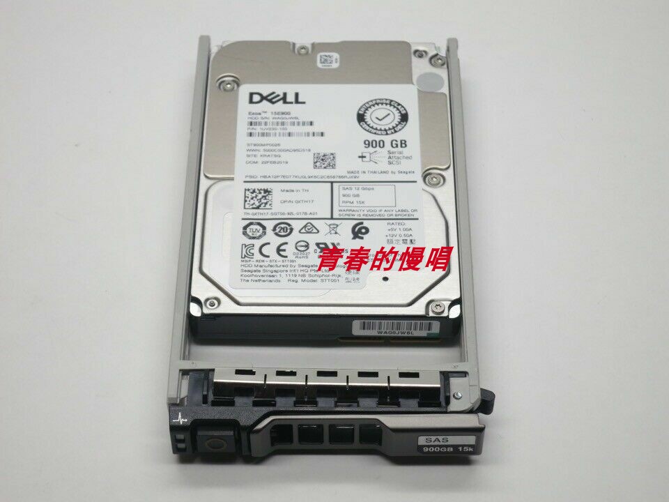 DELL MD3600F/3860F/3800I/3820F 900G 15K SAS 2.5寸0XTH17硬盘-封面