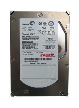 联想万全R520 R510 T350 G6 G7 146G 15K SAS ST3146356SS硬盘