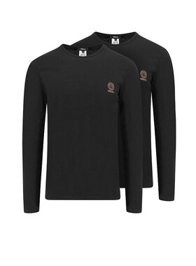 VERSACE 男士T恤 AU101971A10011A1008 AW2024 黑色