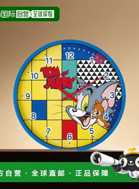 【日本直邮】Skater斯凯达 壁挂表 汤姆&杰瑞 TOON ZHW1-A