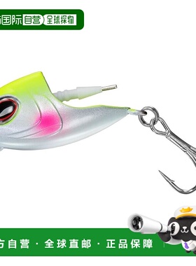 【日本直邮】达亿瓦Licky Head 铁板钩 60g 黄色背/夜光铅头钩