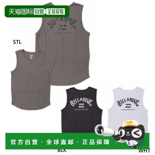 日本直邮Billabong 男士冲浪背心休闲泳装防晒衣防晒防紫外正品