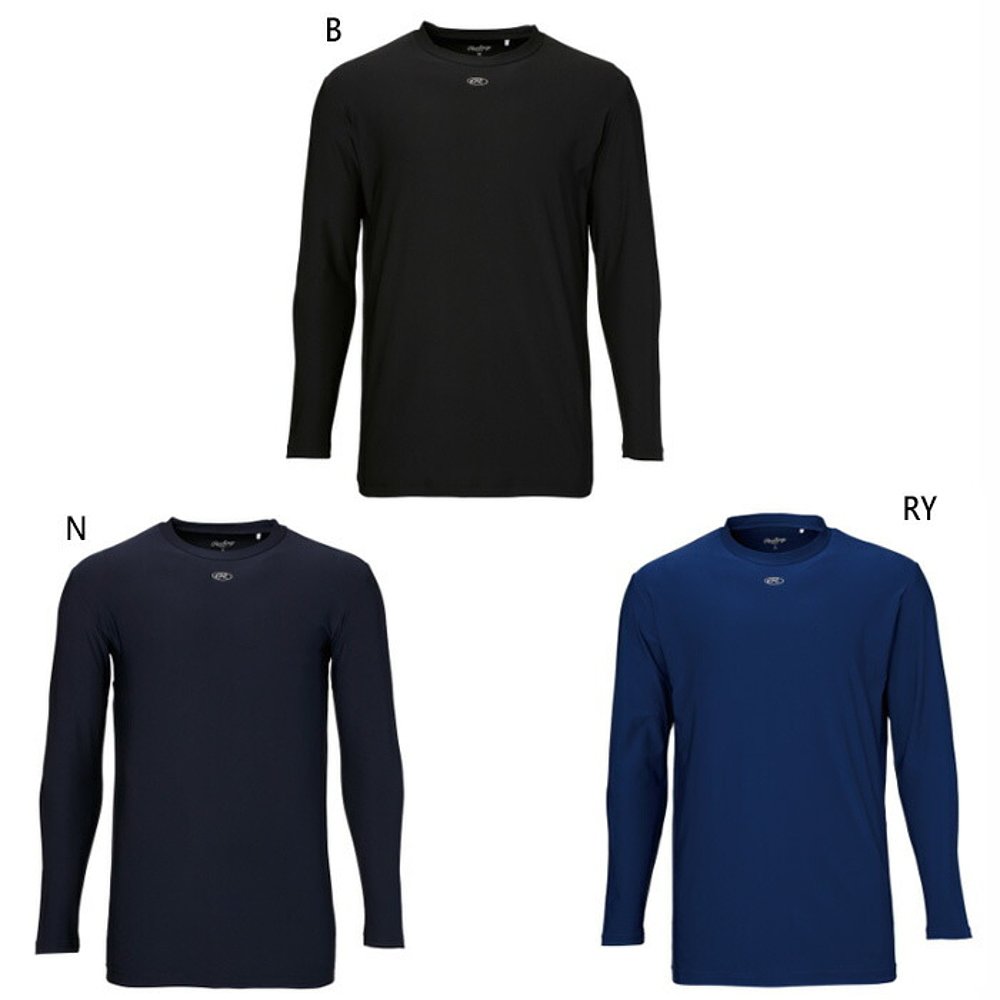 日本直邮Rawlings 男女长袖 T恤棒球服上衣 Rawlings AST13F07