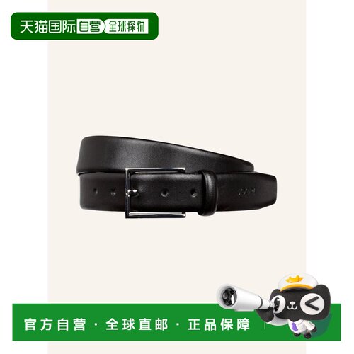 香港直邮JOOP 男士腰带 100019463013000 CO 黑色 Leather belt