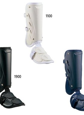 日本直邮ZETT BLL2081L 男式女式护腿棒球用品击球手右手击球手