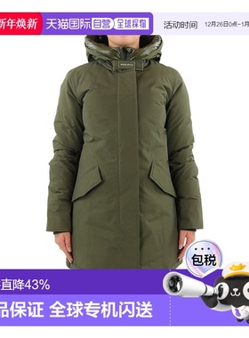 香港直邮Woolrich 徽标长袖大衣 CFWWOU0580FRUT0001DAG