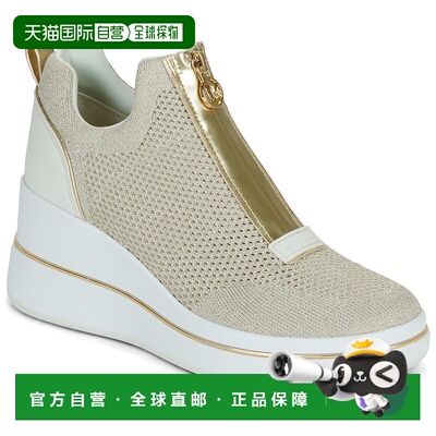 欧洲直邮MICHAEL Michael Kors/MMK女鞋高帮板鞋EMMY WEDGE ZIP S