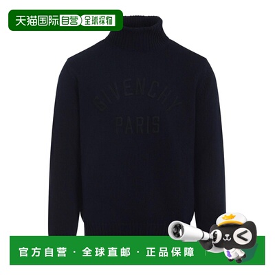 香港直邮GIVENCHY 男士针织衫 BM90VZ4YNM499 CO 蓝色 TURTLENECK