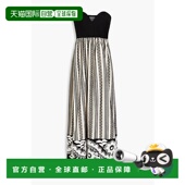 1h可退 无肩带刺绣帆布拼块绉 女士 香港直邮valentino 华伦天奴