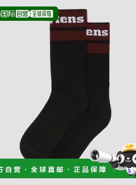 自营欧洲直邮DrMartens马丁大夫 Athletic Logo男女通用黑色有机