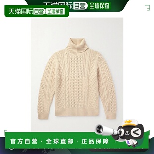 香港直邮NILI LOTAN 男士 粗线针织高领毛衣 90122Y063半高领