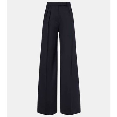 潮奢 MaxMara 麦斯玛拉 女士 Ori 驼绒阔腿裤