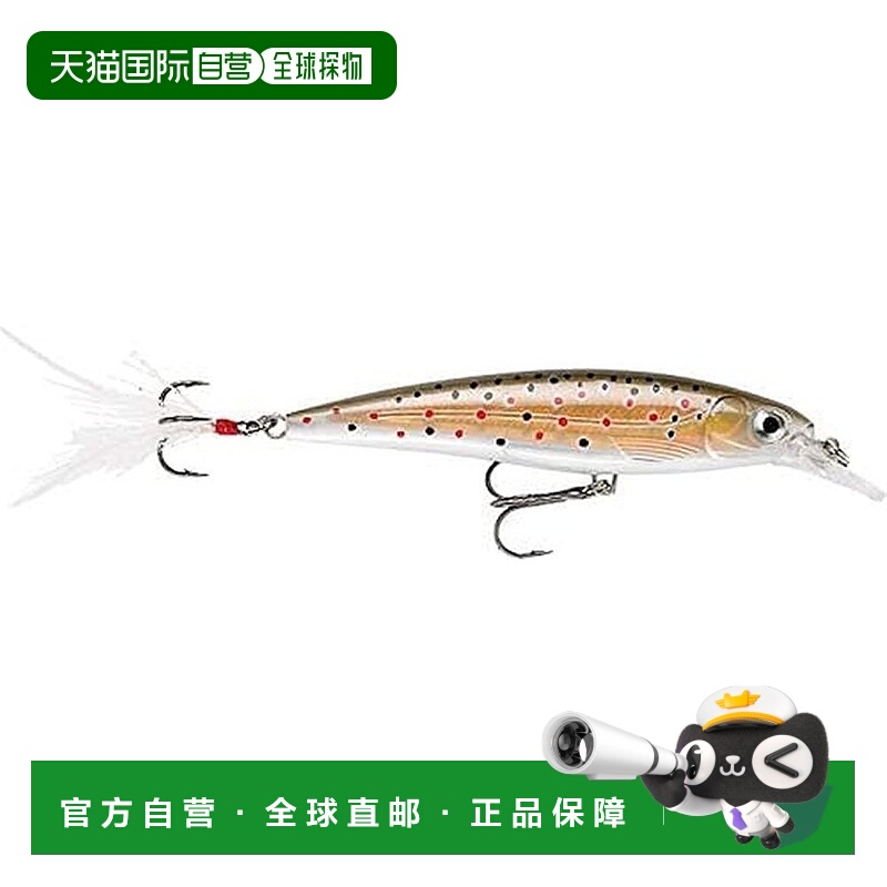 【日本直邮】Rapala乐伯乐 路亚饵 米诺Xrap 4cm 2g 棕鳟 XR04TR