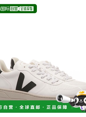 自营 Veja V-10 VX0702901A运动鞋女式白色黑色低帮休闲生活鞋-白