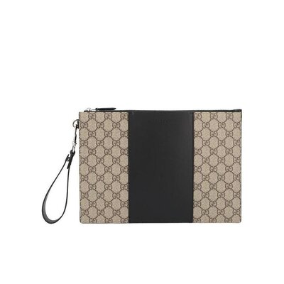 Gucci GG Supreme帆布手拿包 495017KGDHN