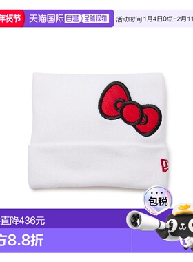 日本直邮New Era SQ Knit Big Ribbon Kitty 针织帽 [NE3448EM007