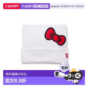 日本直邮New Era SQ Knit Big Ribbon Kitty 针织帽 [NE3448EM007