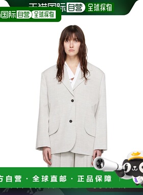 1h可退 香港直邮潮奢 Jacquemus 女士 灰色 Les Sculptures 系列