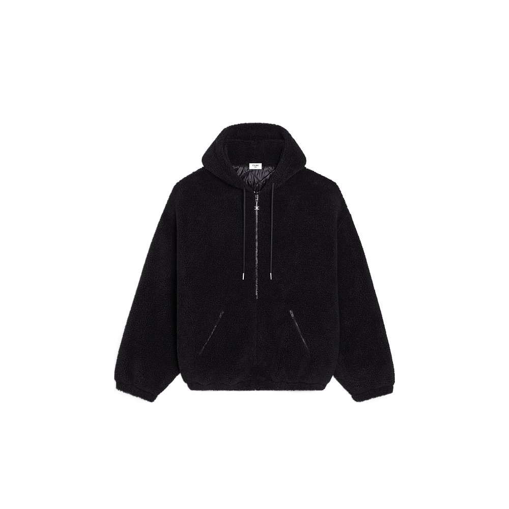 香港直邮Celine 徽标连帽休闲夹克 2Y906699M.