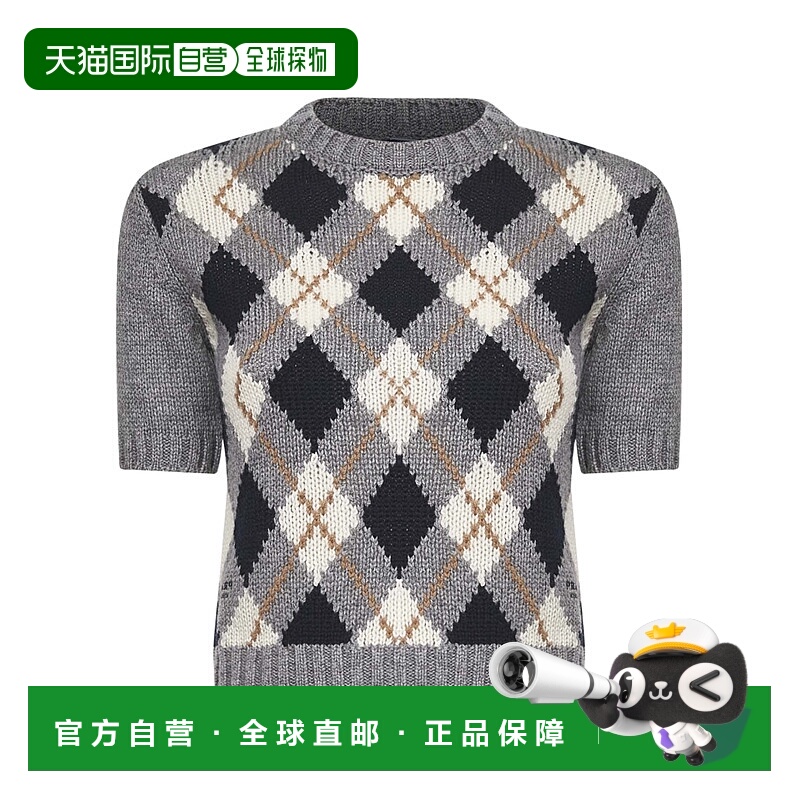 香港直邮Prada 短袖毛衣 P24T2P172DSOOO