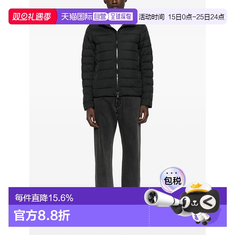 【自营】海外直邮CANADA GOOSE加拿大鹅 Crofton男士黑标羽绒连帽