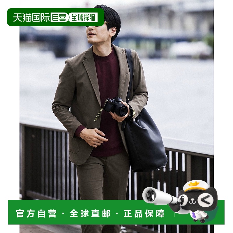 日本直邮EDWIN 男士弹力灯芯绒修身商务外套 EDB8030004