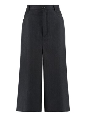 BALENCIAGA 女士休闲裤 725514TNT421000 SS2023 黑色