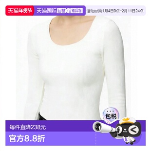 日潮跑腿UNIQLO优衣库 保暖 Heattech 罗纹 U 领文胸 T 恤/长袖 4