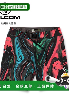 日本直邮VOLCOM PSYCHE MARBLE MOD-TECH TRUNKS 19 A0822305 泳