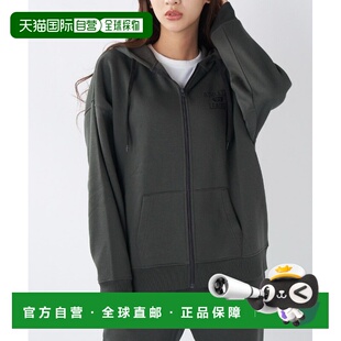 女装 Pacific 连帽拉链卫衣 宽松版 卡其l 1h可退 型 日本直邮Ocean