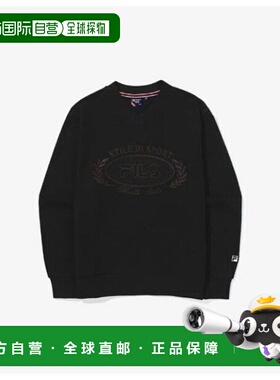 韩国直邮FILA Wheelaginfalti KQC FS2POG3362F-BLK 网球 V 领上