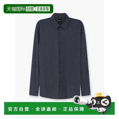 香港直邮BOSS波士Hank男士衬衫