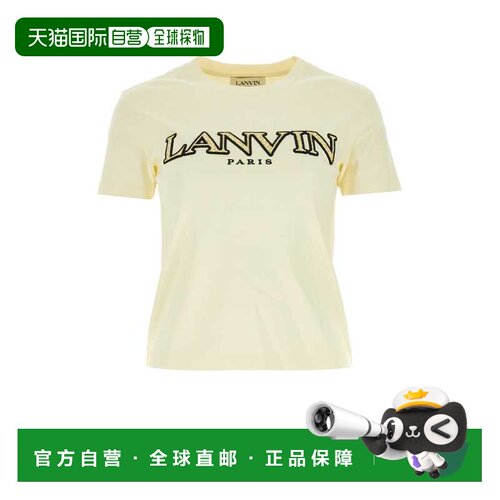 香港直邮LANVIN 女士T恤 RWTS0030J207E23012 SS2023 白色