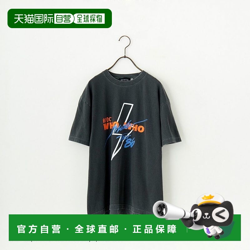 1h可退 日本直邮GOOD ROCK SPEED AC/DC 1986巡演摇滚印花T恤 INT